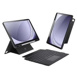 کاور کیبورد دار تبلت سامسونگ Galaxy Tab A9 Plus با موس پد وایرلس