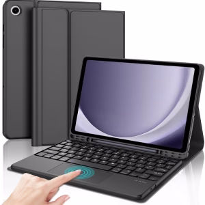 کاور کیبورد دار تبلت سامسونگ Galaxy Tab A9 Plus با موس پد وایرلس