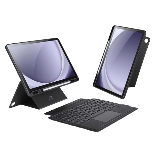 کاور کیبورد دار تبلت سامسونگ Galaxy Tab A9 Plus با موس پد وایرلس