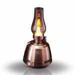 اسپیکر بلوتوثی BLUESEED BS-605 طرح چراغ نفتی با نور LED و بلوتوث 5.0